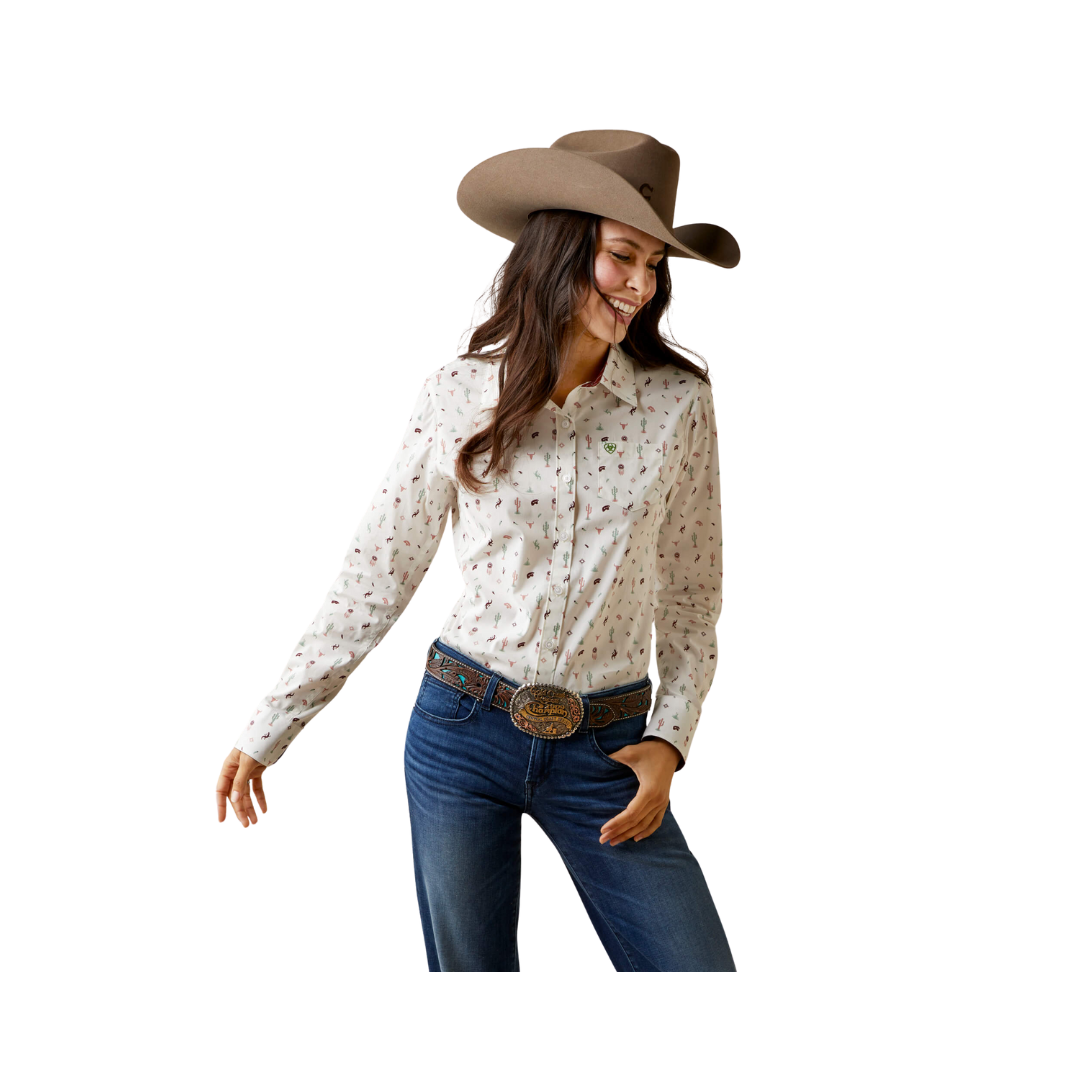 Ariat Women's Kirby Stretch Santa Fe Shirt