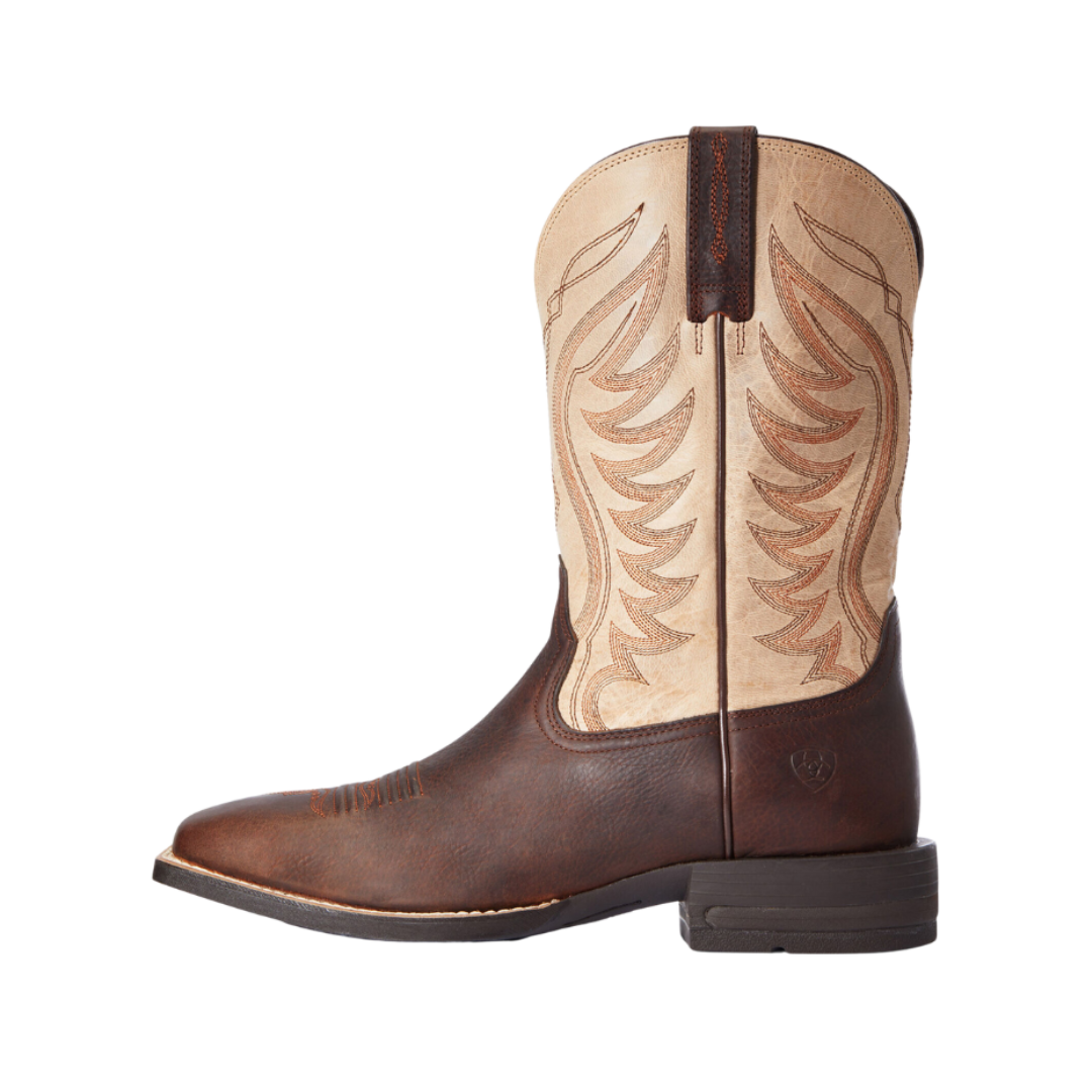 Ariat Men's Amos Barley Brown Cowboy Boot