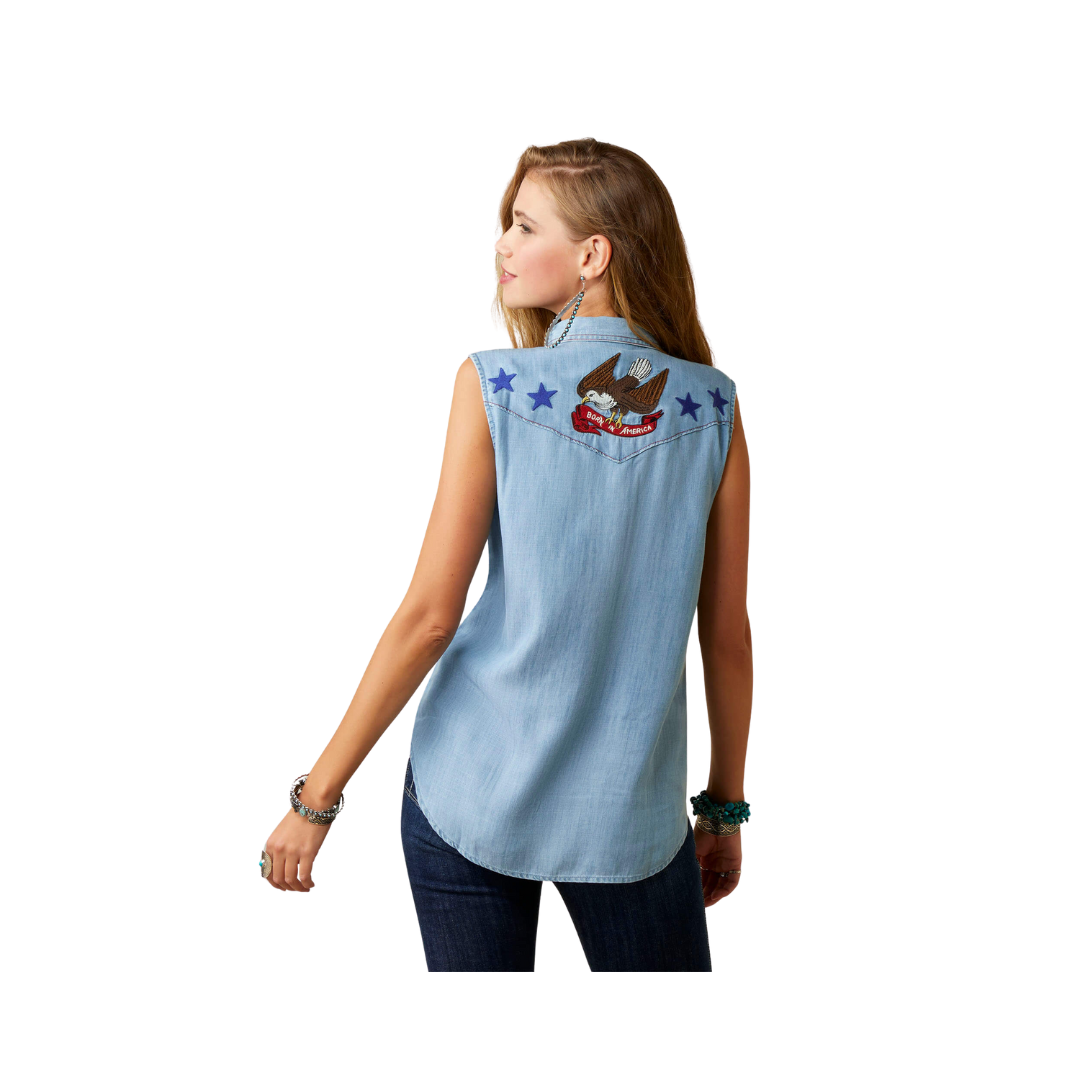 Ariat Women's Liberty Embroidered Top