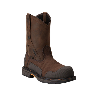 Ariat Men s Brown Woven Overdrive Xtr Waterproof Work Boot