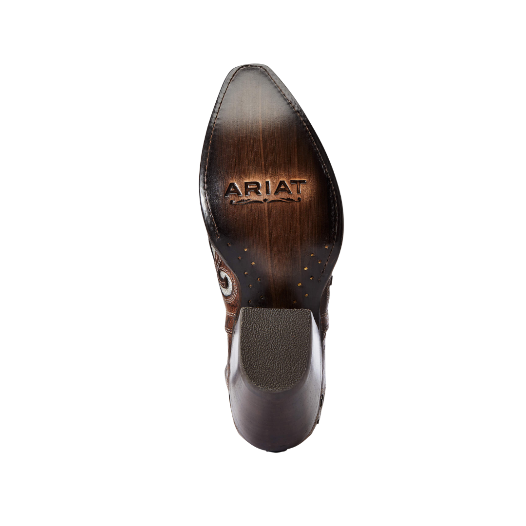 Ariat Women's Dixon Slip On Brown Boots