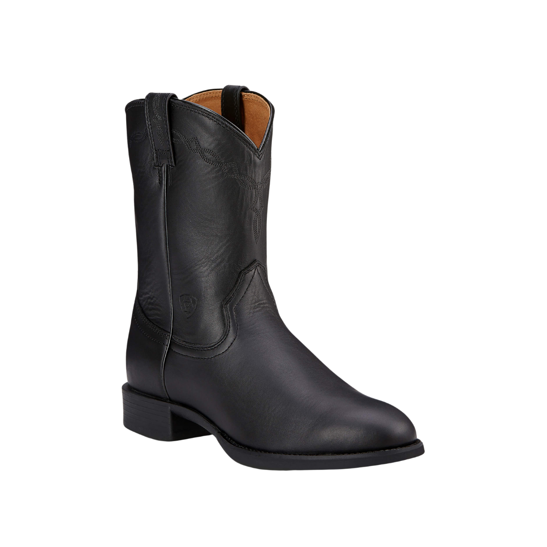 Ariat Men's Heritage Roper Western Black Boots