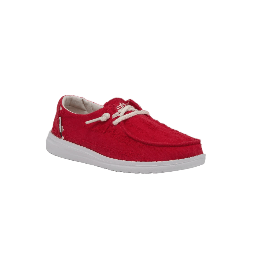 Hey Dude Women's Distressed Salsa Slip On Shoe
