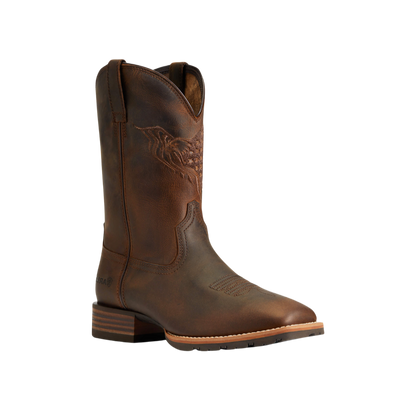 Ariat Men's Hybrid Fly High Distressed Brown Boot The Boot Jack