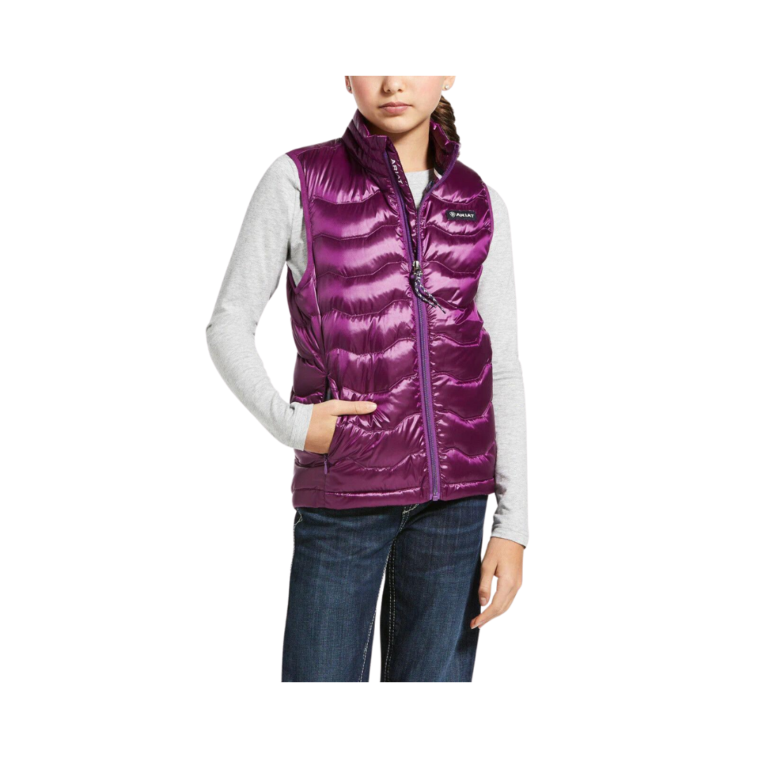 Ariat Youth Girl's Imperial Ideal 3 Down Violet Vest