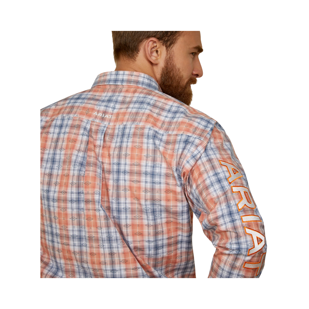 Ariat Men's Casual Series Team Orange Shirt