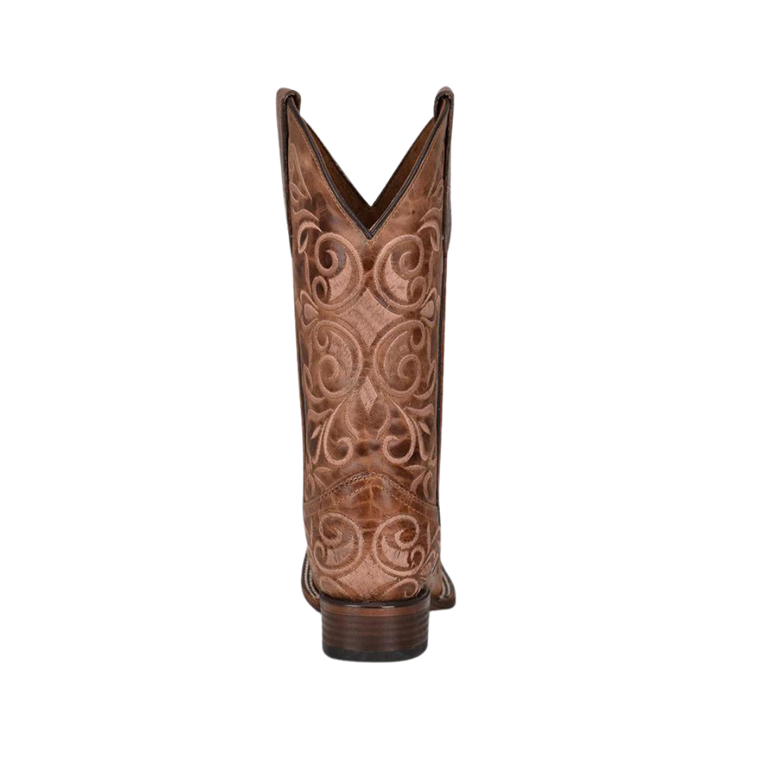Corral Boots Women's Honey Brown Embroidered Boot