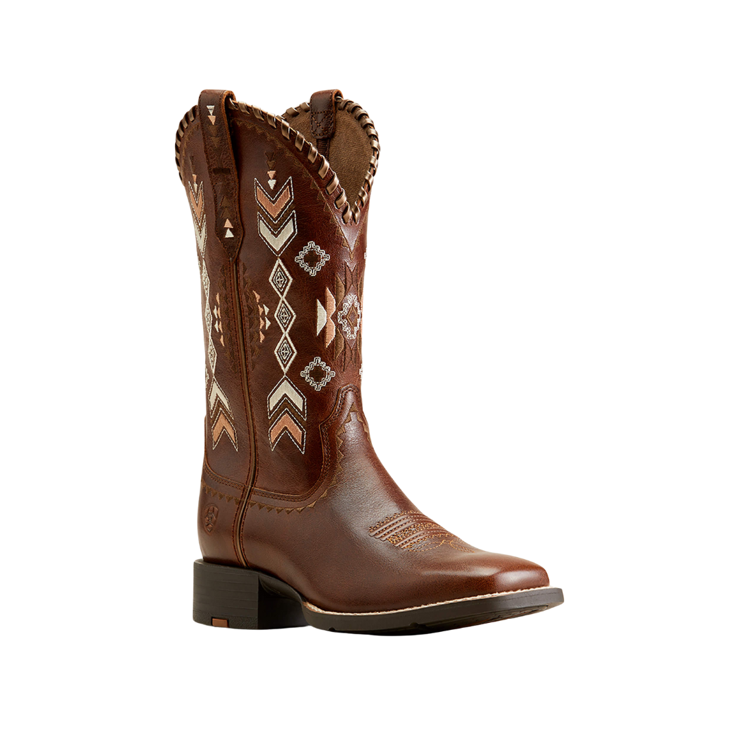 Ariat Women's Round Up Skyler Western Canyon Tan Boots