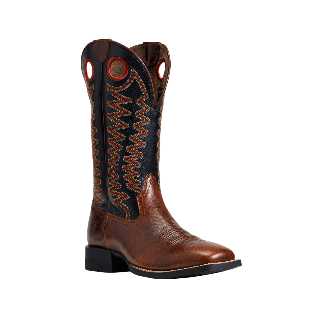 Ariat Men's Sidepass Western Barrel Brown Boots