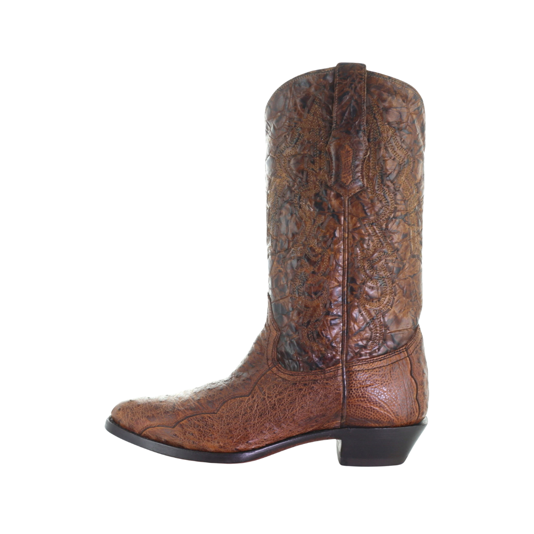 Corral Western Men's Ostrich Cognac Boots