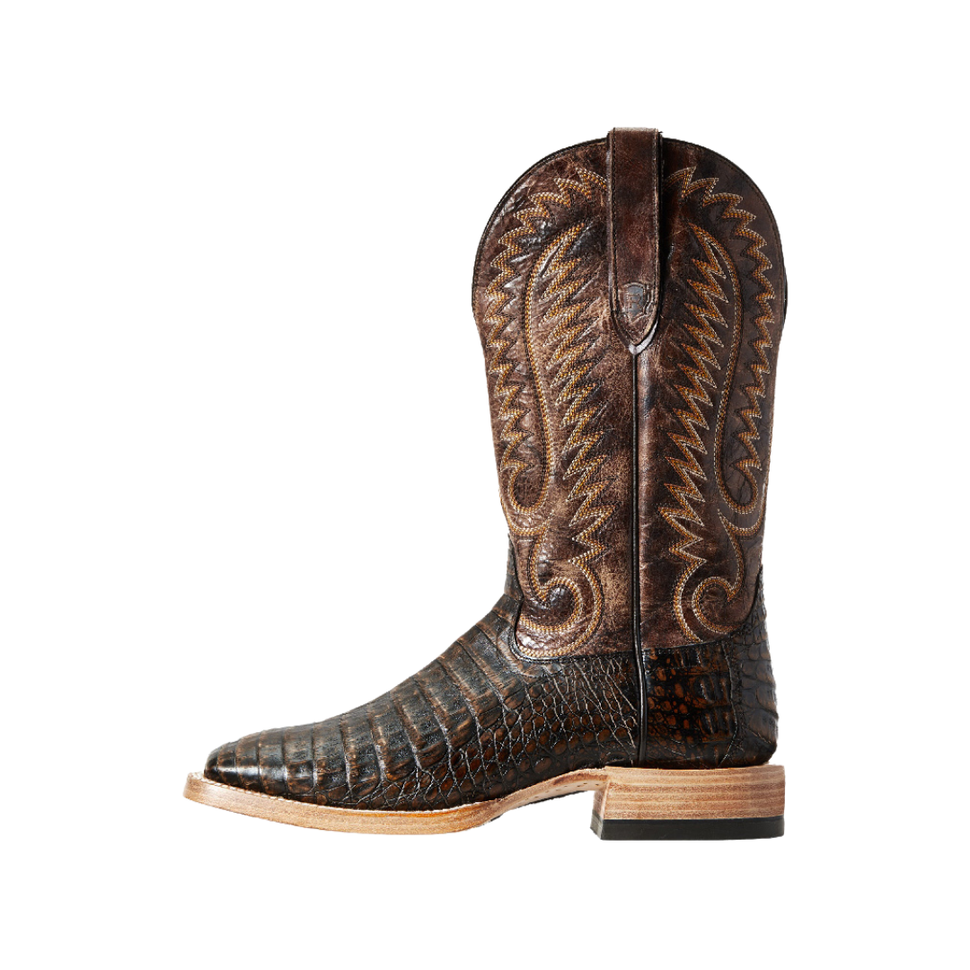 Ariat Men's Relentless Pro Exotic Brown Boots