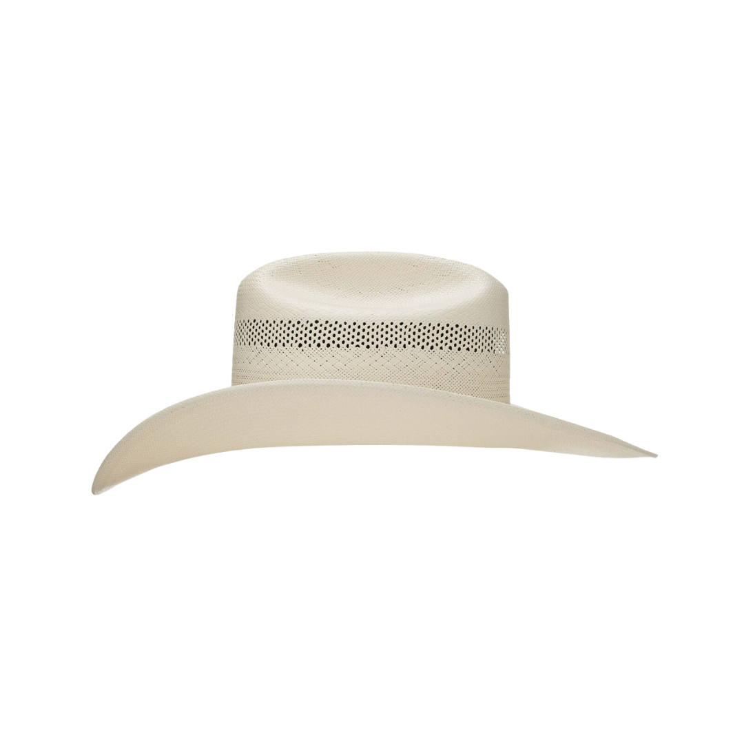 Resistol Hats 10x Saddlebrook White Vented Crown Hat