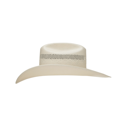 Resistol Hats 10x Saddlebrook White Vented Crown Hat