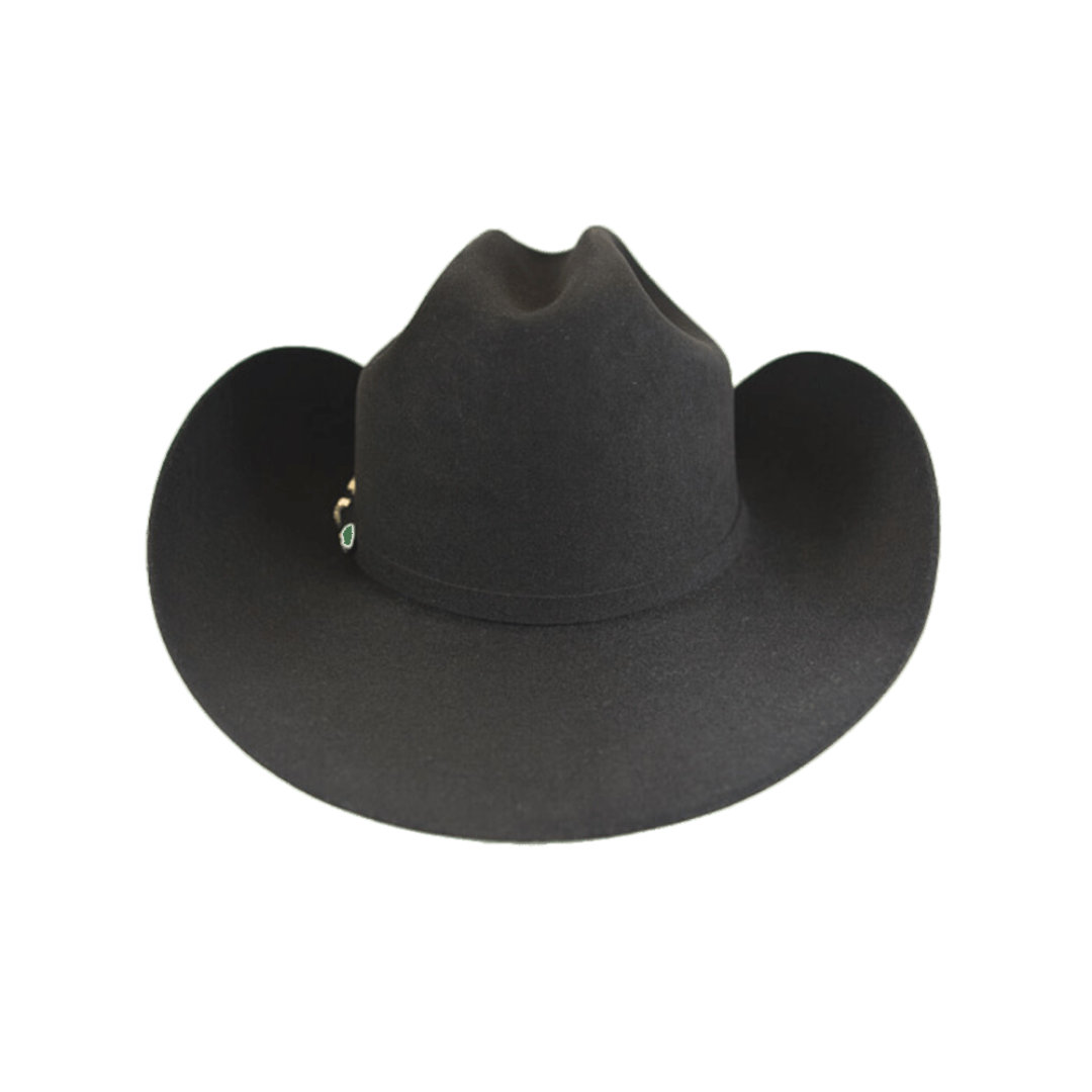 Larry Mahan 6X Reno Black Felt Cowboy Hat