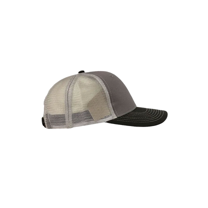 Ariat M&amp;F Grey White Mesh Embroidered Logo Baseball Cap