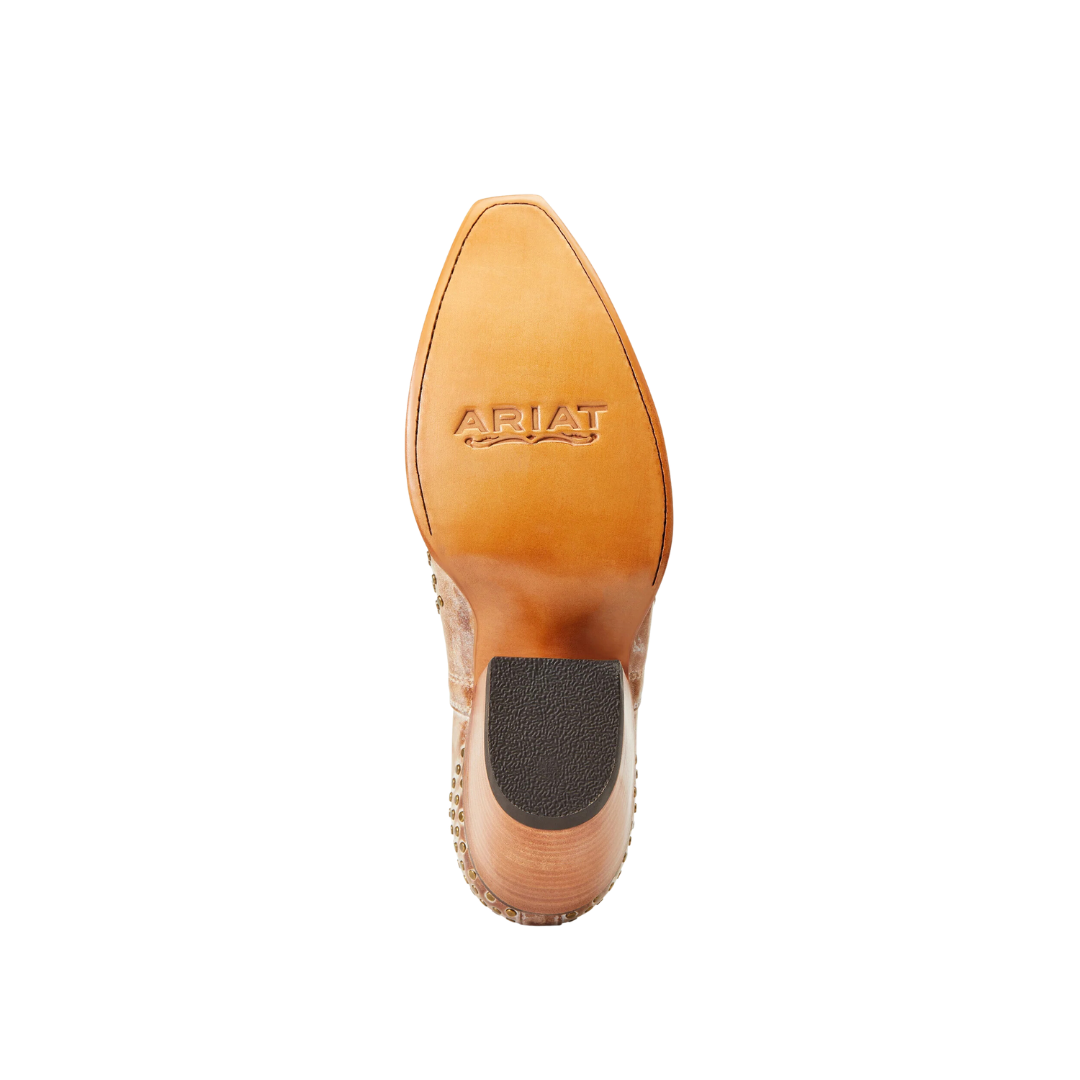 Ariat Women's Dixon Studs Old West Tan Boots