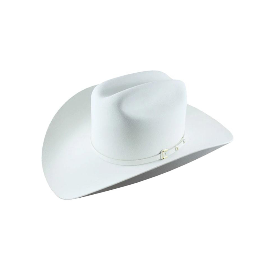 Stetson Hats 30x El Patron White Fur Felt Hat