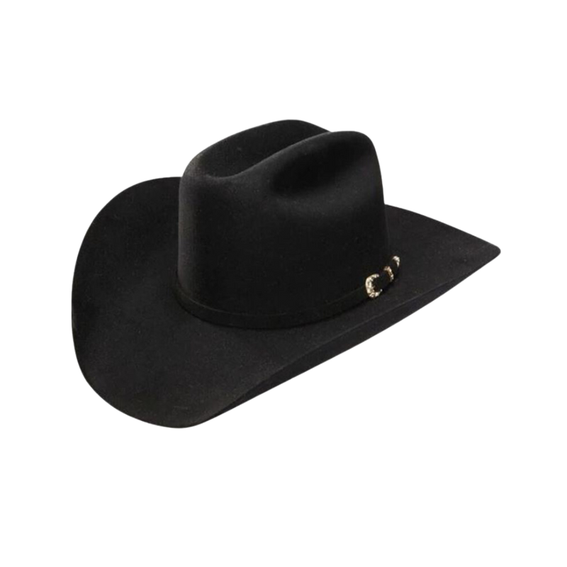 Stetson Men's 6X Skyline Fur Felt Cowboy Hat Black 6 3/4 at  Men's  Clothing store: Cowboy Hats
