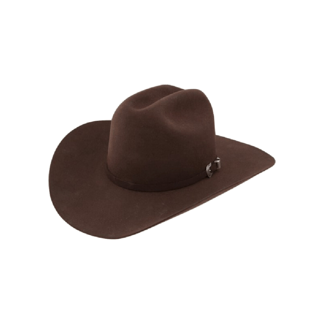 Resistol Hats 5x Challenger Chocolate Brown Hat