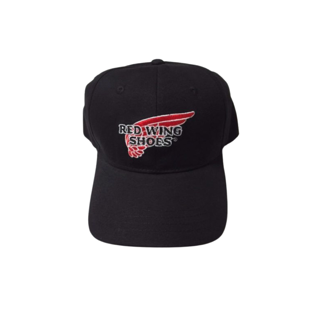 Red Wing Black Embroidered Logo Cap