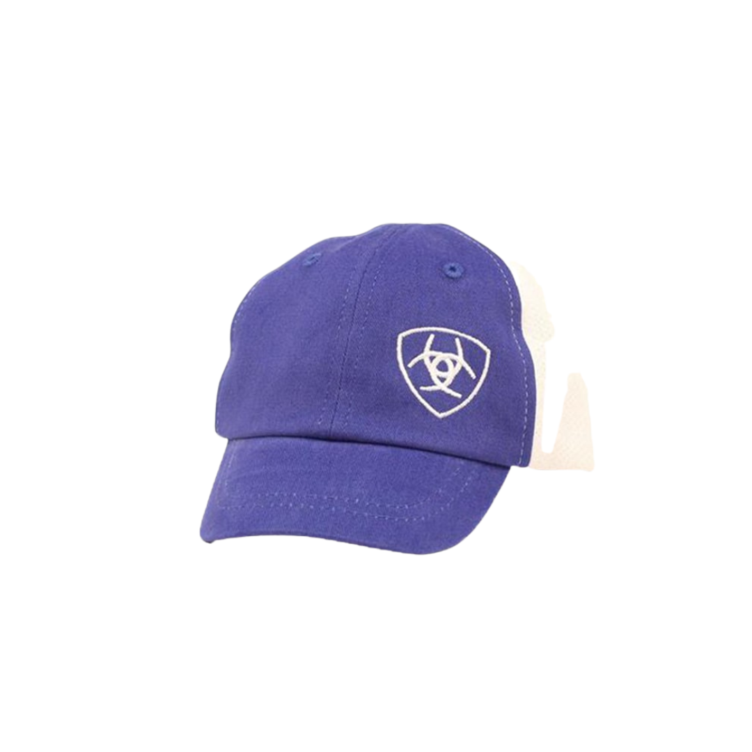 Ariat Infant Boy's Embroidered Logo Blue Cap