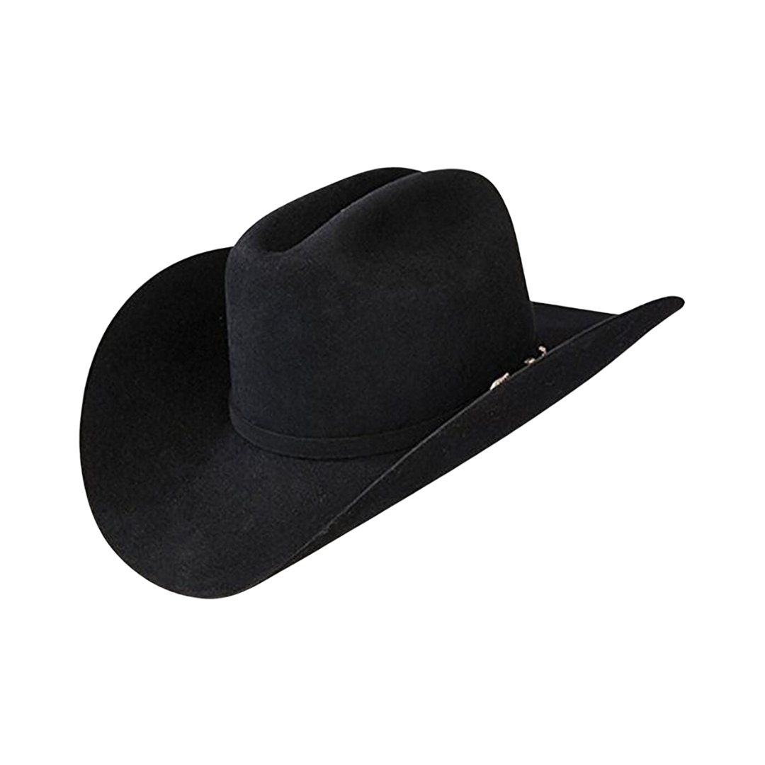Stetson Hats 30x El Patron Black Fur Felt Hat
