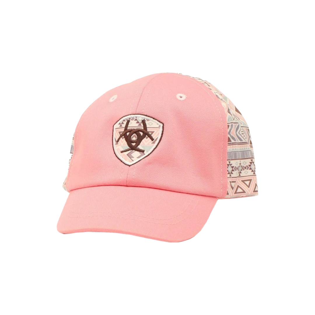 Ariat Infant Girl's Aztec Stripe Pink Cap