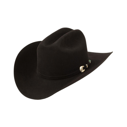 Milano Hats 1000X Imperial Black Mink Felt Hat