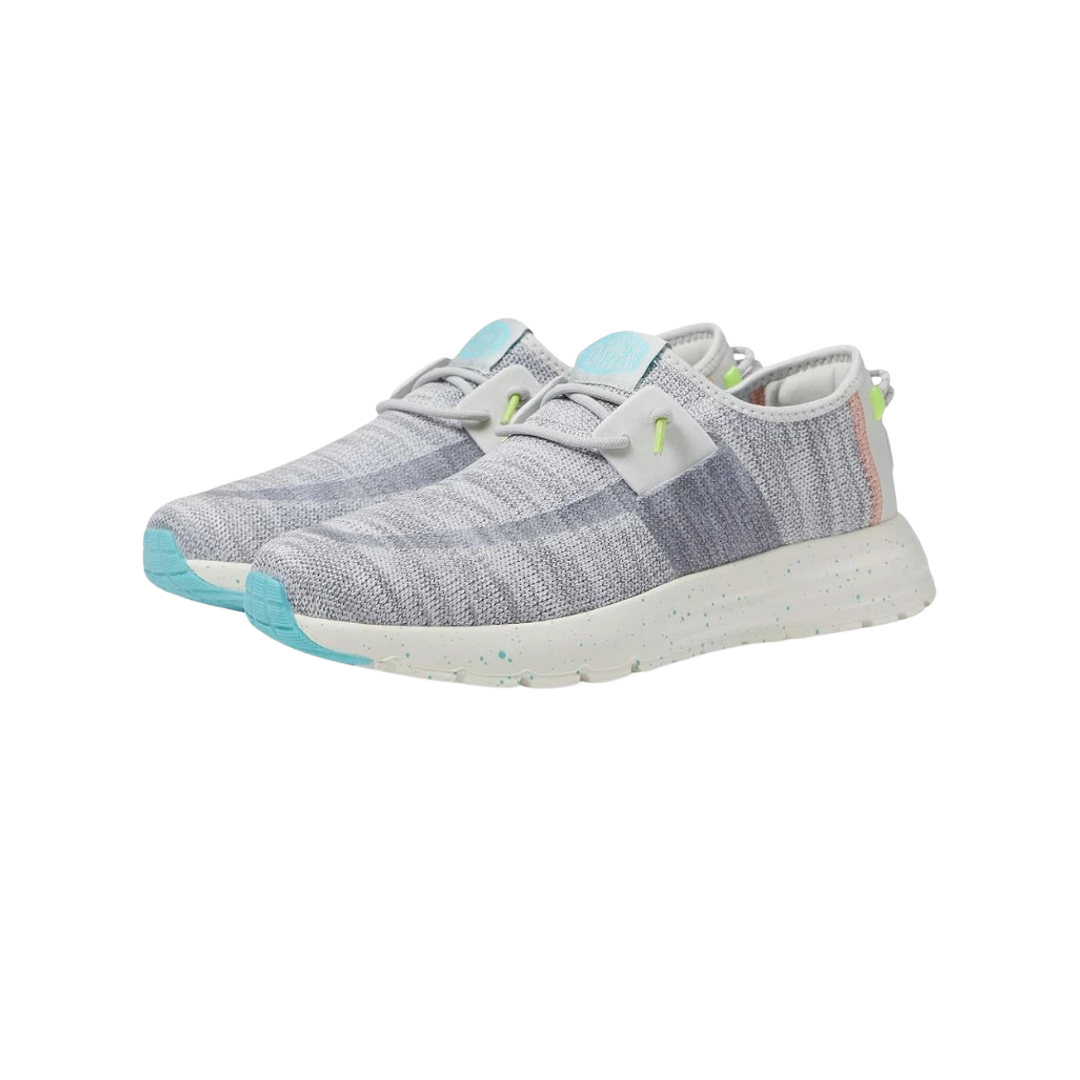 Hey Dude Women's Sirocco Speckle Grey Shoes
