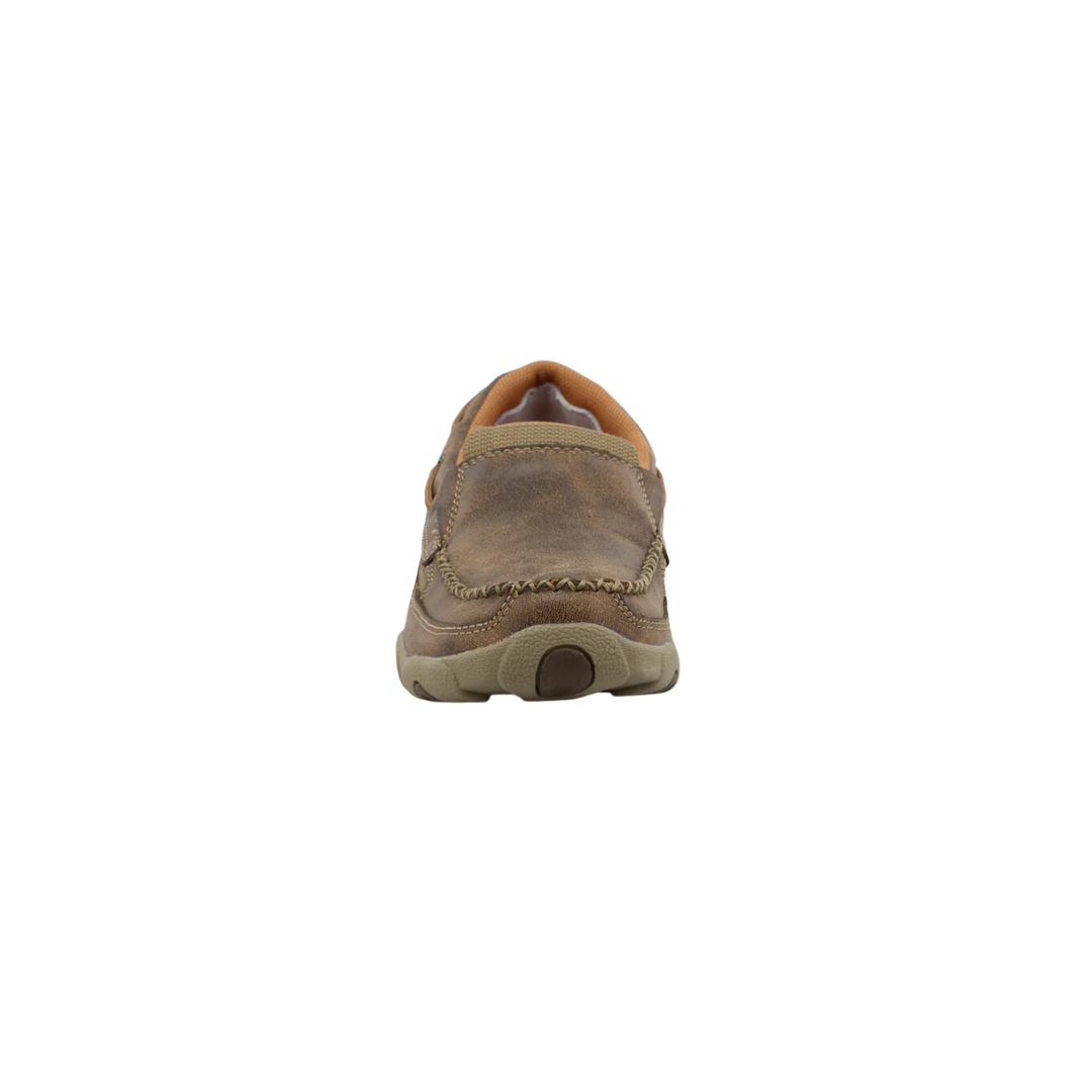 Twisted X Women's Driving Moc Bomber Brown Shoes