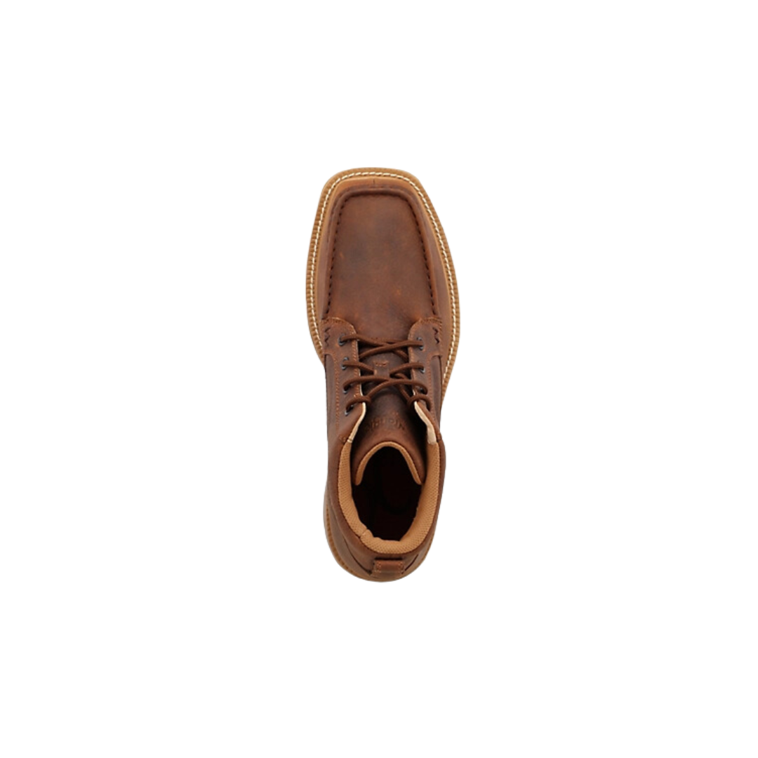 Wrangler Men's Square Moc Toe Brown Boots