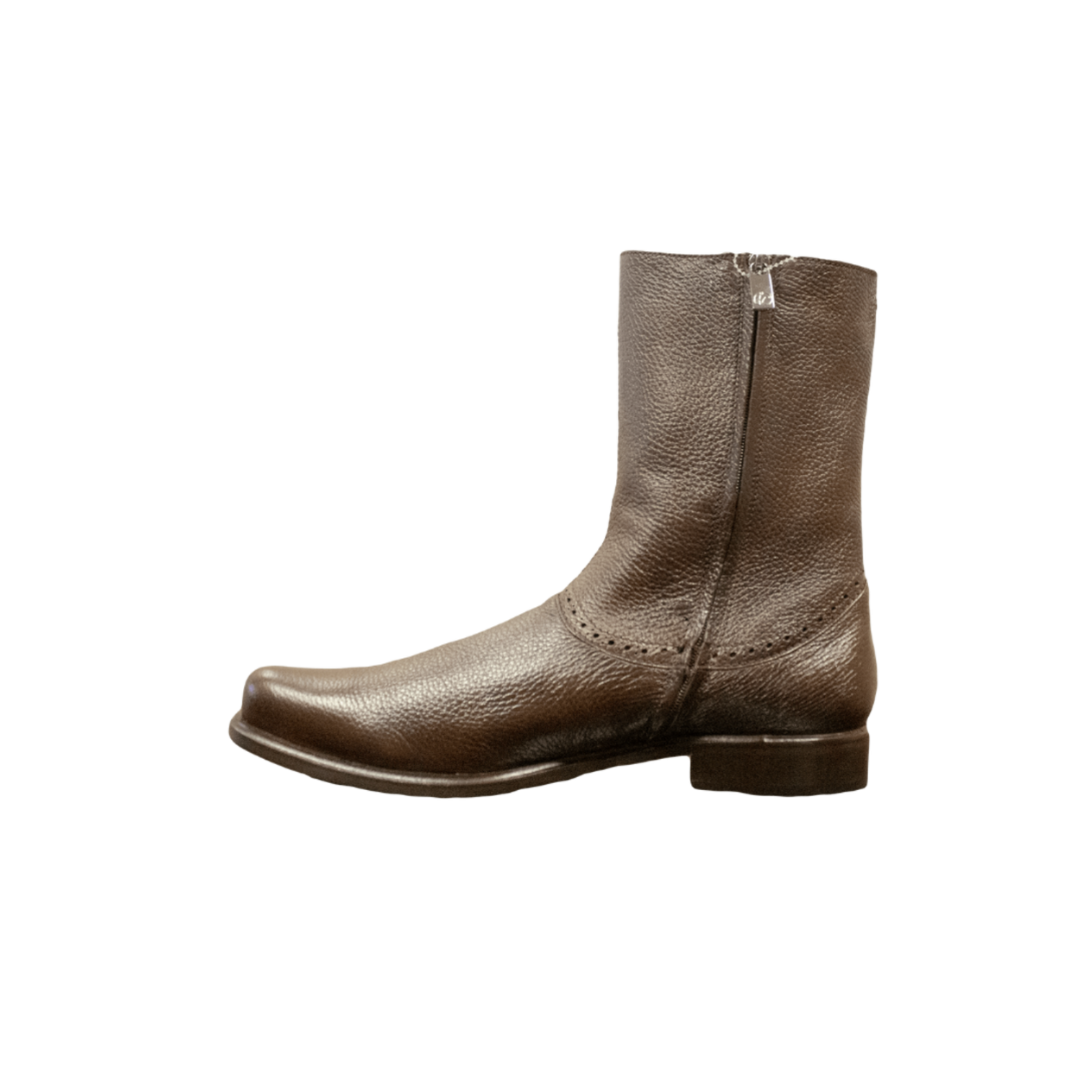 Cuadra Men's Deer Leather Brown Boots