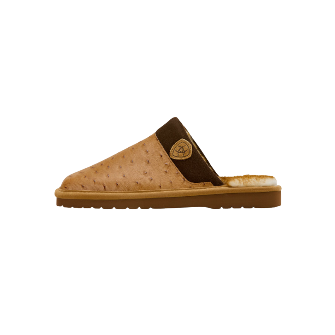 Ariat Men's Exotic Footwear Tan Slippers