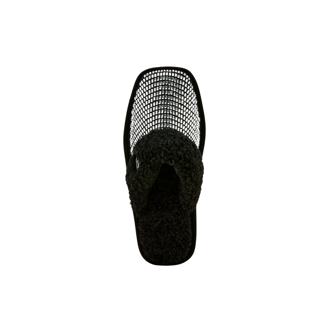 Ariat Women's Jackie Stack Black Exotic Slipper