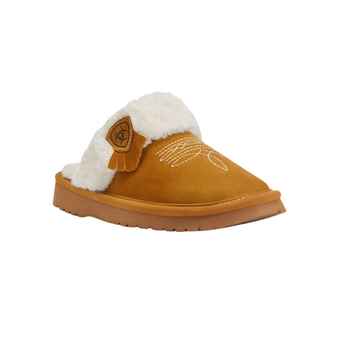Ariat Women's Jackie Square Toe Chesnut Slipper