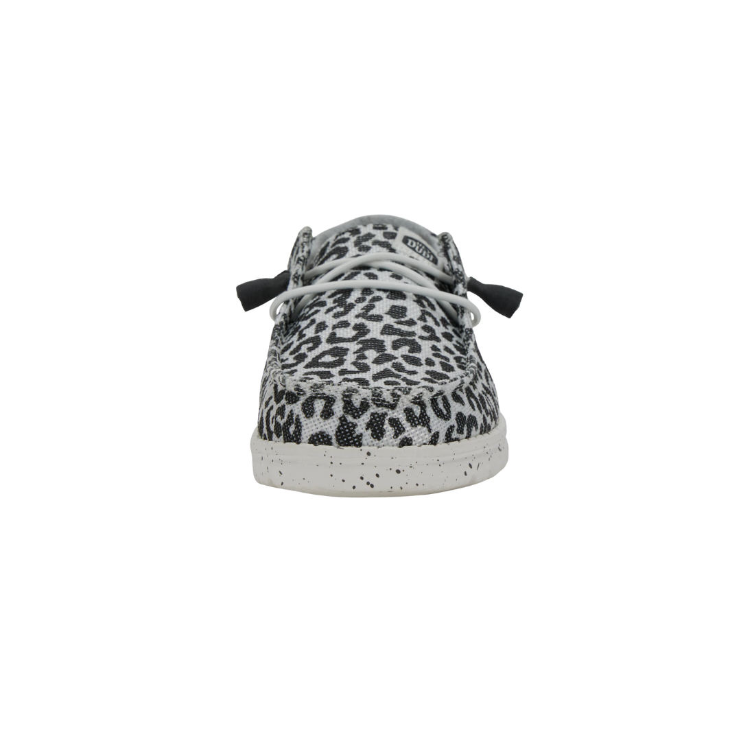 Hey Dude Women's Wendy Leopard Grey Shoes