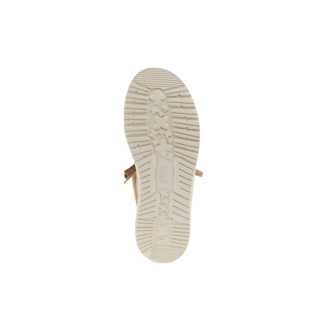 Hey Dude Men's Wally Canvas Tan Shoes