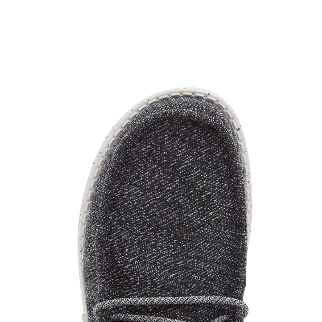 Hey Dude Men's Wally Coastline Black Shoes