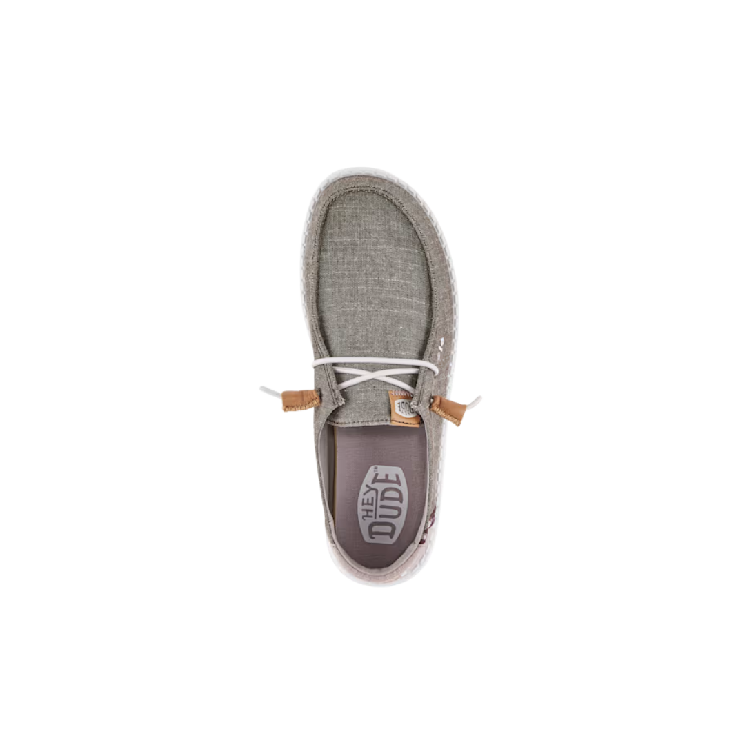 Hey Dude Women's Wendy Chambray Boho Black Shoes
