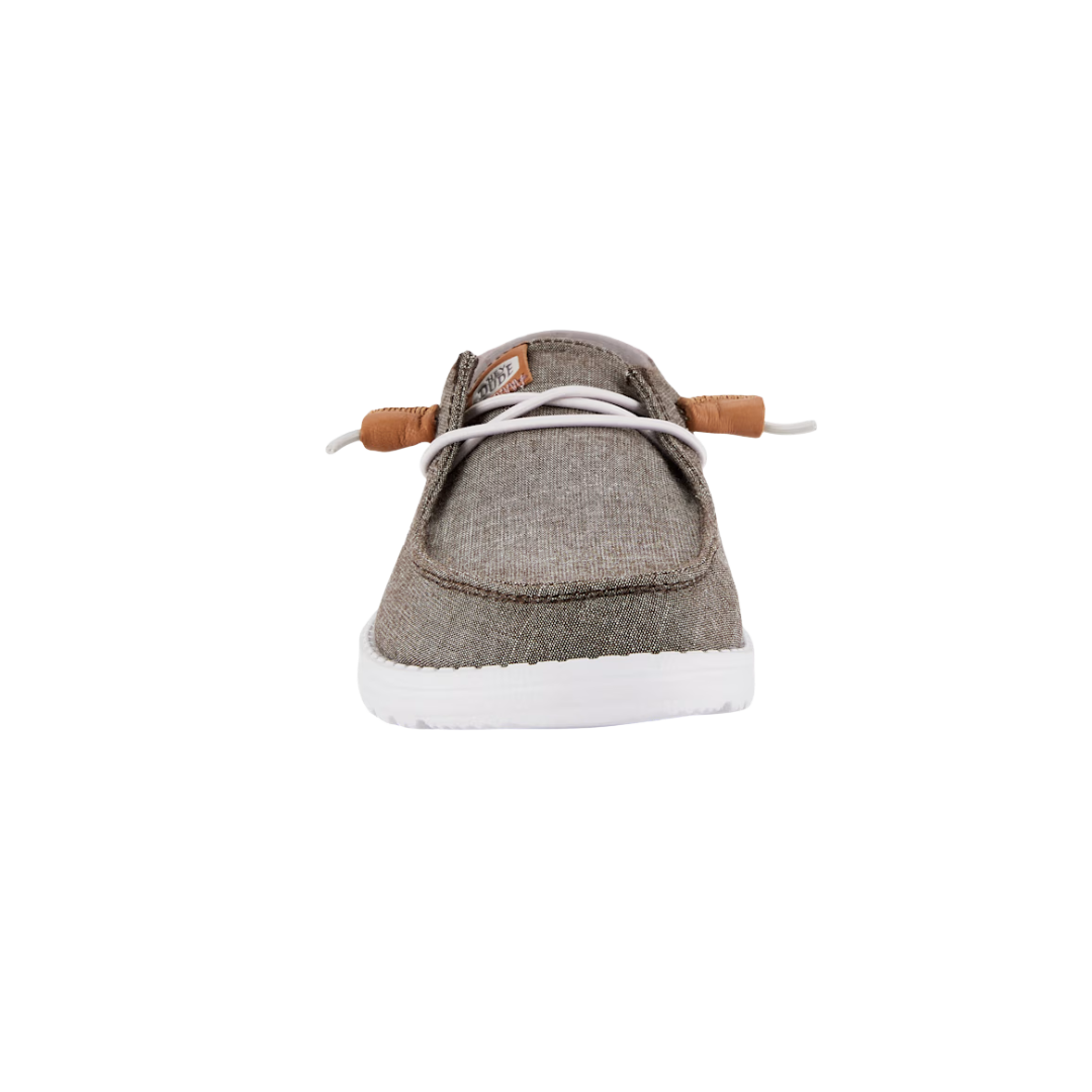 Hey Dude Women's Wendy Chambray Boho Black Shoes