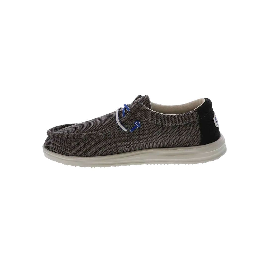 Hey Dude Men's Wally H2O Mesh Grey Shoes