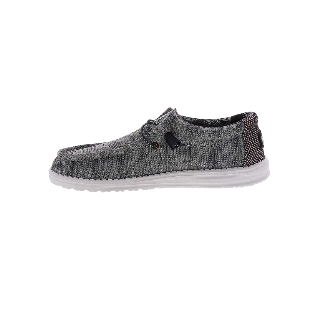 Hey Dude Men's Wally Sox Stitch Blue Shoe