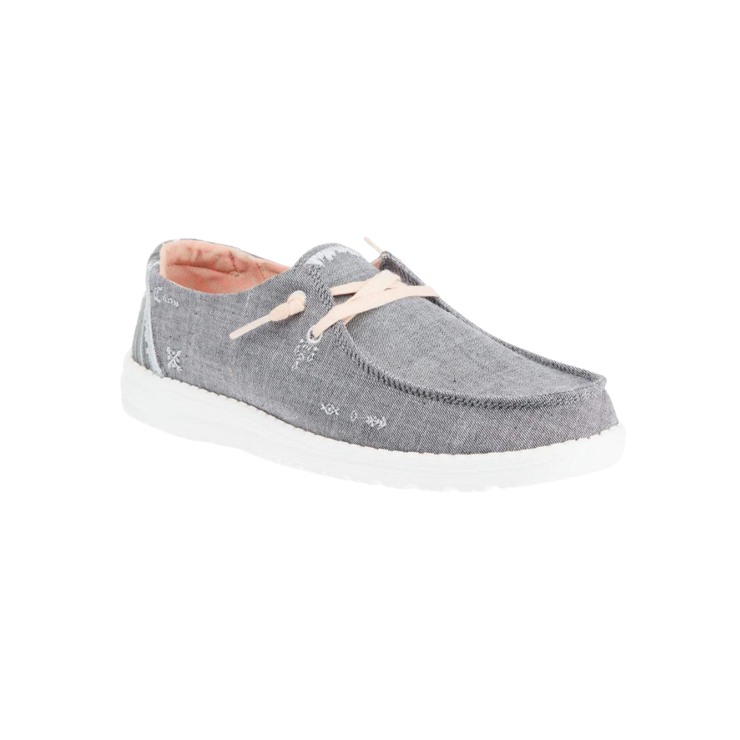 Hey Dude Women's Wendy Boho Footwear Grey Shoes