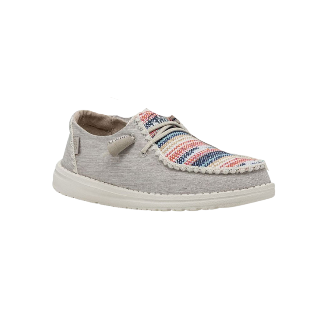 Hey Dude Women's We Boho Bryce White Shoes