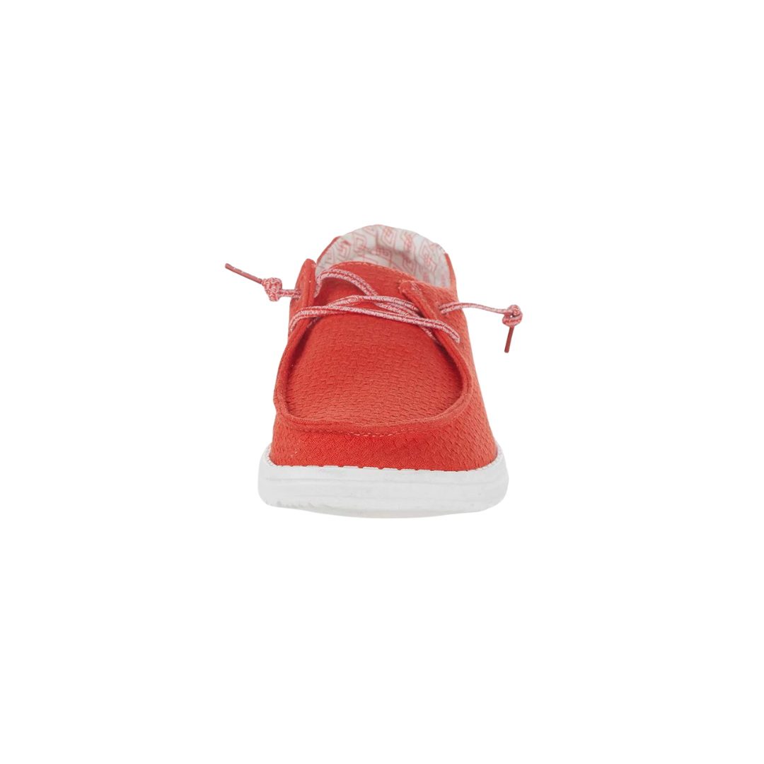 Hey Dude Youth Wendy Youth Aztec Red Shoes