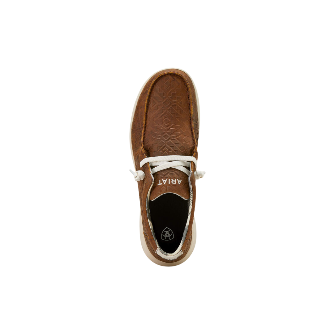 Ariat Men's Hilo Mahogany Blanket Emboss Shoes