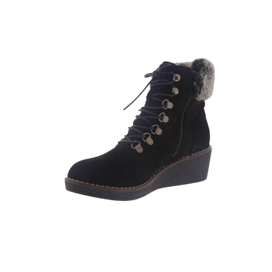 Corkys Women's Fox Bay Leopard Black Shoes