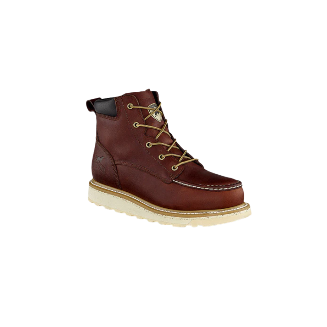Irish Setter Men's Ashby Leather Work Brown Boots