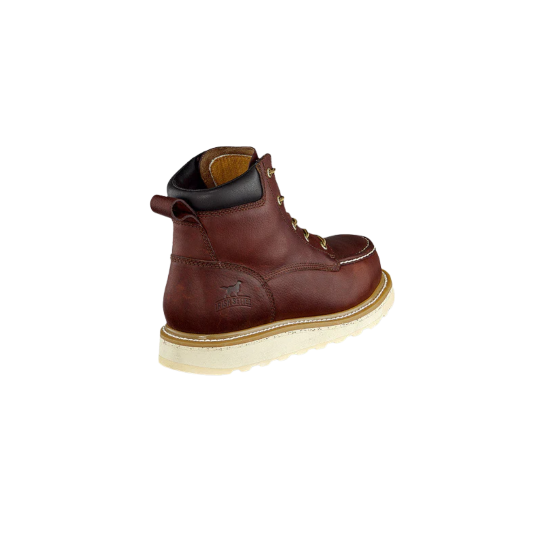 Irish Setter Men's Ashby Leather Work Brown Boots