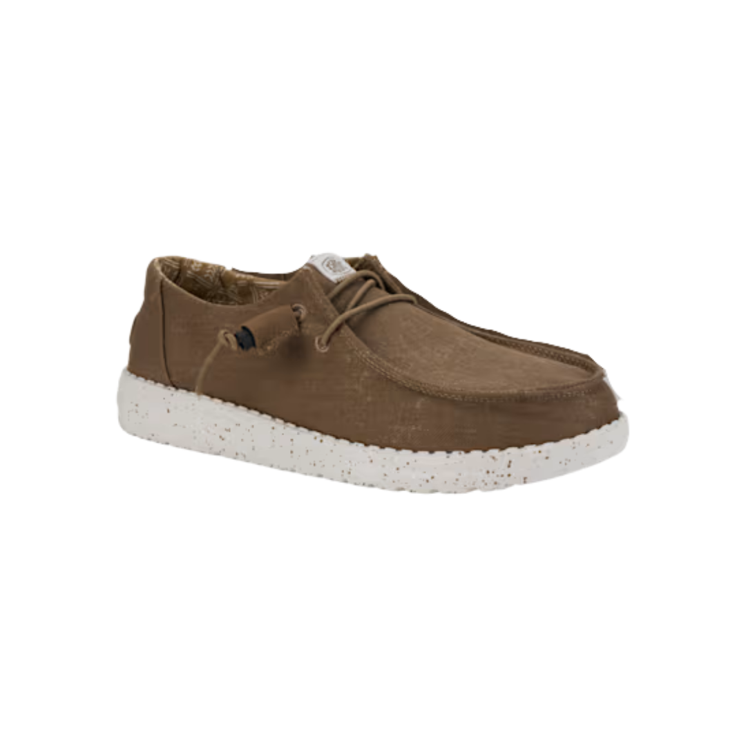 Hey Dude Women's Wendy Canvas Taupe Shoes